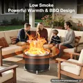 27 Inch Stainless Steel Smokeless Fire Pit: view 2