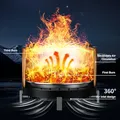 27 Inch Stainless Steel Smokeless Fire Pit: view 3