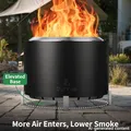 27 Inch Stainless Steel Smokeless Fire Pit: view 4