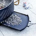 32 Inch Wood-Burning Fire Pit with Grill & Lid: view 6